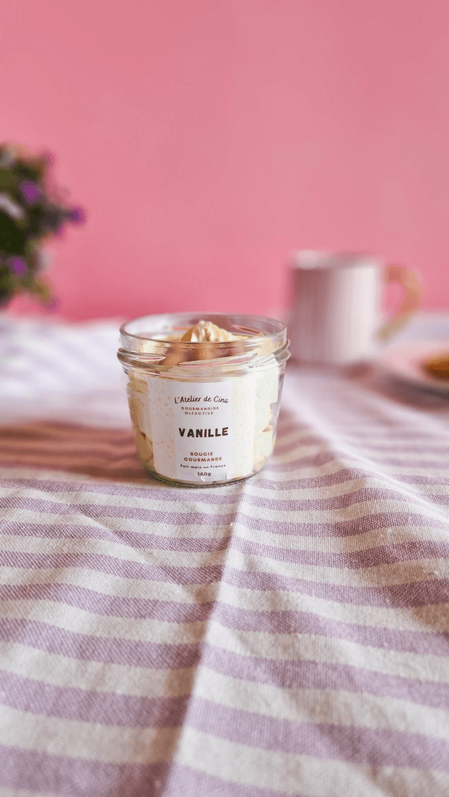 Vanille - Bougie chantilly gourmande parfumée