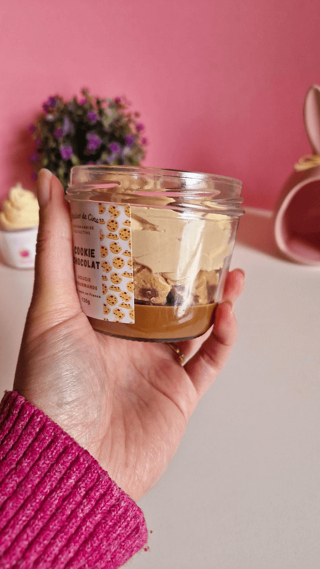 Cookie Chocolat - Bougie chantilly gourmande parfumée