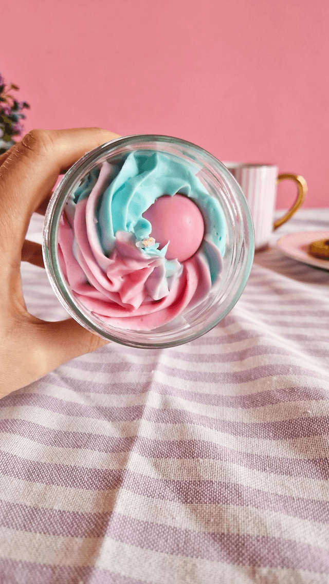 Bubble gum - Bougie chantilly gourmande parfumée