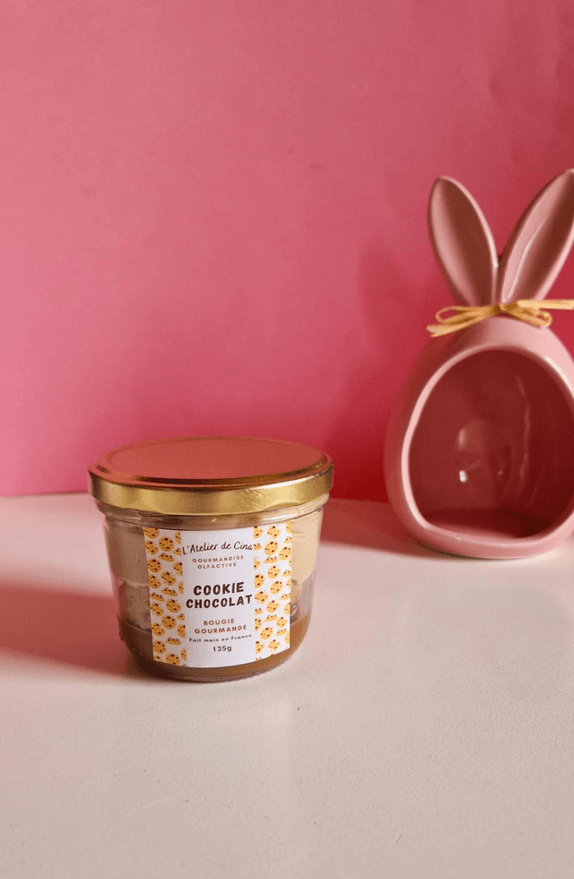 Cookie Chocolat - Bougie chantilly gourmande parfumée