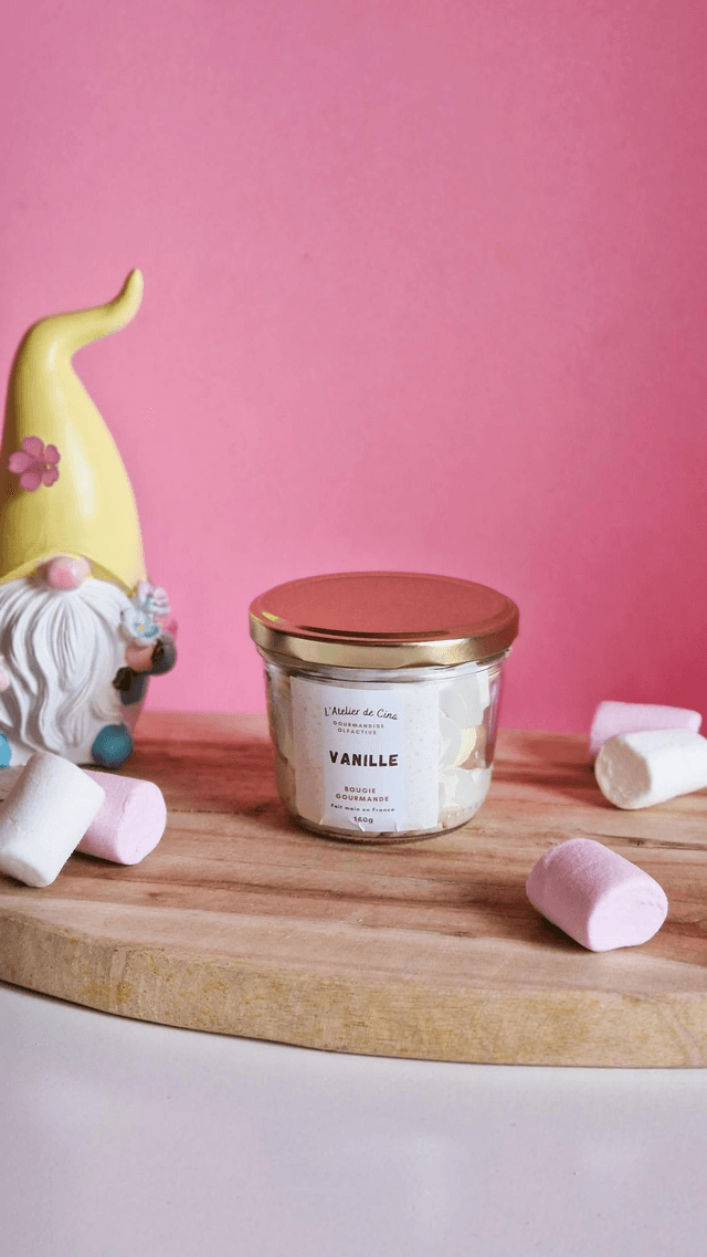 Vanille - Bougie chantilly gourmande parfumée